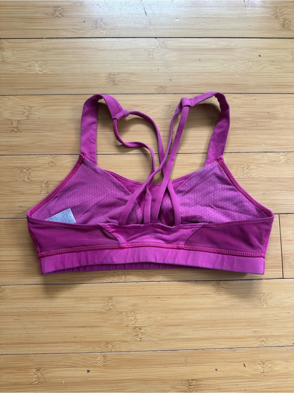 Patagonia Fuchsia Strappy Sports Bra